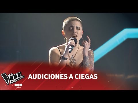 Karen Paz - "Felling Good" - Steven Tyler - Audiciones a ciegas - La Voz Argentina 2018