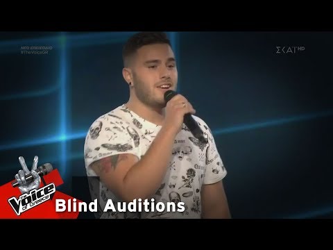 Στέλιος Γιαννακόπουλος - Stitches | 2o Blind Audition | The Voice of Greece
