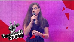 Anna Danielyan sings 'Piece by Piece' - Blind Auditions - The Voice of Armenia - Season 4