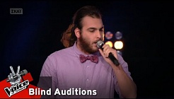 Στέλιος Ψαρογιάννης- When a blind man cries | 14o Blind Audition | The Voice of Greece