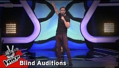 Δημήτρης Αιγινίτης - Μισιρλού | 8o Blind Audition | The Voice of Greece
