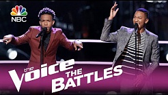 The Voice 2017 Battle - Eric Lyn vs. Ignatious Carmouche: “Unaware”
