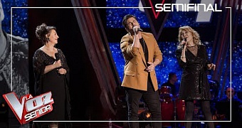 David Bustamante y los talents de Pablo López cantan 'Desde que te vi' | Semifinal | La Voz Senior