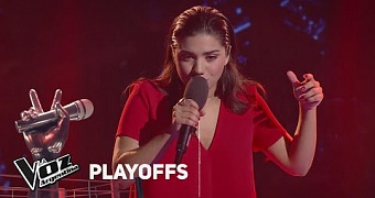 Playoff #TeamTini: Sofía Casadey canta 