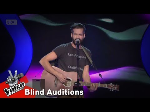 Βασίλης Λαμπρόπουλος - Chandelier | 13o Blind Audition | The Voice of Greece