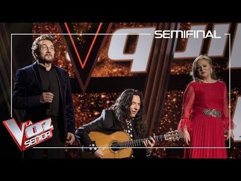 Tomatito y los talents de David Bisbal cantan 'Sevilla' | Semifinal | La Voz Senior Antena 3 2019