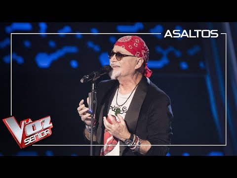 Frank Mercader canta 'Sorry seems to be the hardest word' | Asaltos | La Voz Senior Antena 3 2019