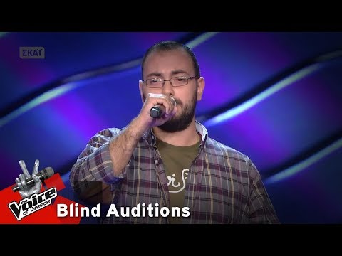 Χρήστος Δαλαμάγκας - Μόνο μια φορά | 10o Blind Audition | The Voice of Greece