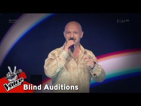 Θωμάς Σκοτίδας - Το μάθημα | 5o Blind Audition | The Voice of Greece