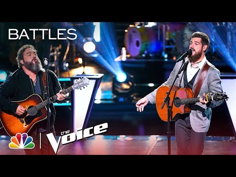 Dave Fenley and Keith Paluso Show Range with "I'm a One Woman Man" - The Voice 2018 Battles