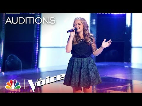 Sarah Grace's Cover of Janis Joplin's "Ball and Chain" WOWS Kelly - The Voice 2018 Blind Auditions