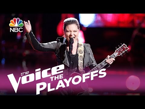The Voice 2017 Moriah Formica - The Playoffs: "World Without You"
