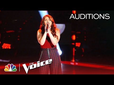 Erika Zade Sings Powerful Cover of Dua Lipa's "New Rules" - The Voice 2018 Blind Auditions