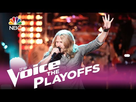 The Voice 2017 Adam Pearce - The Playoffs: "Love Hurts"