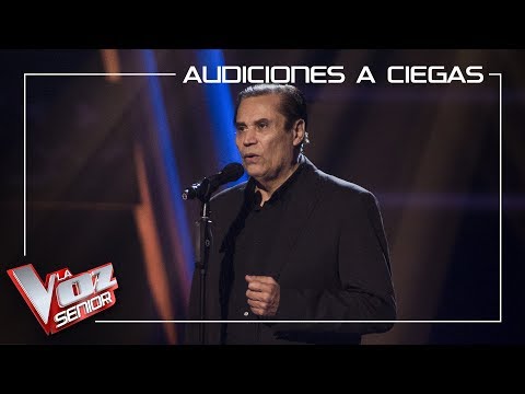 Ricardo Ruben Araya canta 'Caruso' | Audiciones a ciegas | La Voz Senior Antena 3 2019