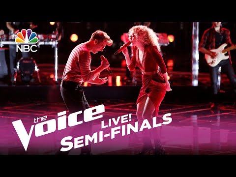 The Voice 2017 Chloe Kohanski & Noah Mac - Semifinals: "Wicked Game"