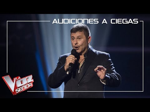 Ramón Luis Guillem canta 'A ti mujer' | Audiciones a ciegas | La Voz Senior Antena 3 2019