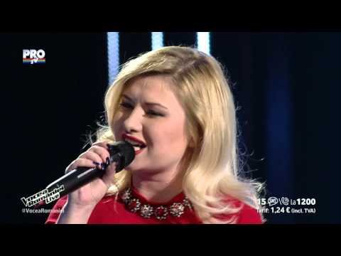 Irina Pelin-Because of you(Kelly Clarkson)-Vocea Romaniei 2015-LIVE 3- Ed. 13-Sezon5