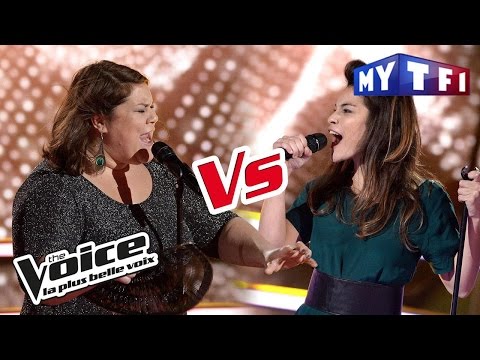 Julia Paul VS Audrey - « Rolling In the Deep » (Adele) | The Voice France 2017 | Battle