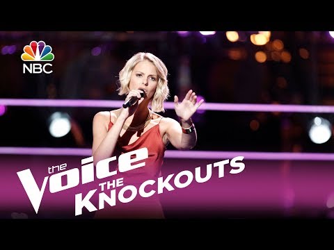 The Voice 2017 Knockout - Emily Luther: "Glitter in the Air"