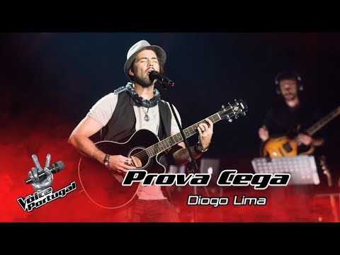 Diogo Lima - "Where the streets have no name" | Prova Cega | The Voice Portugal