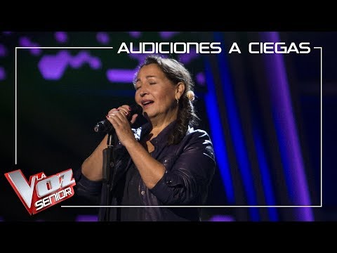 Enriqueta Caballero canta 'Amar Pelos Dois' | Audiciones a ciegas | La Voz Senior Antena 3 2019