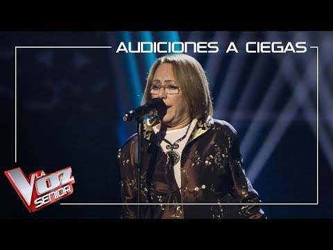 Alicia Olivera canta 'Santa Lucía' | Audiciones a ciegas | La Voz Senior Antena 3 2019