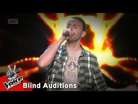 Άρης Κολοβός - Ανάποδα | 11o Blind Audition | The Voice of Greece