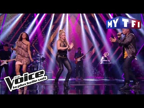 Lucie, Shakira et Black M - « Comme Moi » | The Voice France 2017 | Live