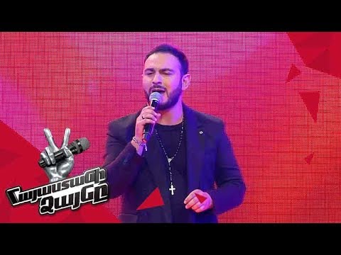 Gagik Harutyunyan sings 'Fall Again' - Blind Auditions - The Voice of Armenia - Season 4