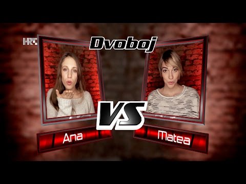 Ana vs. Matea: “It Must Have Been Love” - The Voice of Croatia - Season2 - Battle1