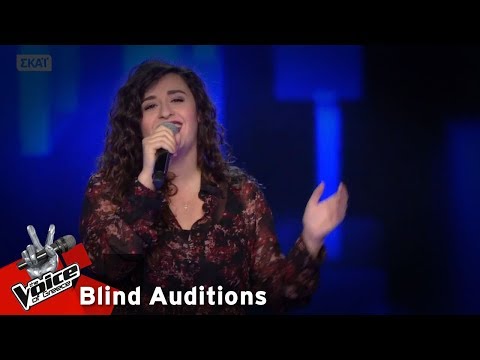 Παρασκευή Νικολαράκη - Make it rain | 12o Blind Audition | The Voice of Greece