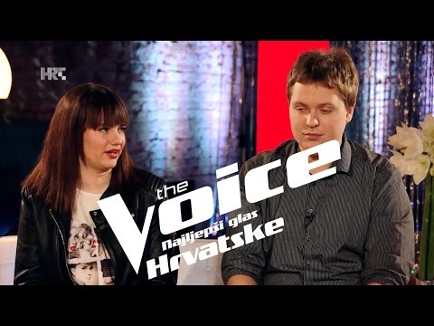 Lucija i Marko uoči dvoboja - The Voice of Croatia - Season2 - Battle3