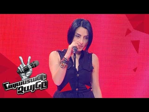 Asya Simonyan sings 'Ариведерчи' - Blind Auditions - The Voice of Armenia - Season 4