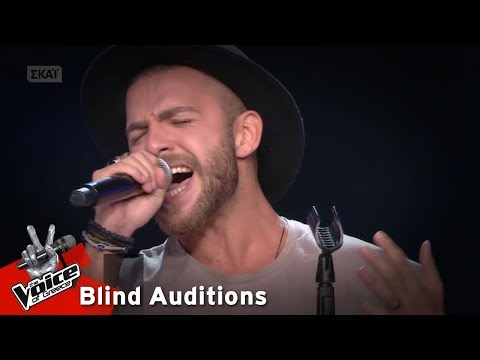 Χάρης Κορνάρος - Lady grinning soul | 6o Blind Audition | The Voice of Greece