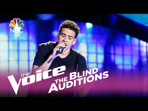 The Voice 2017 Blind Audition - Anthony Alexander: "Redbone"