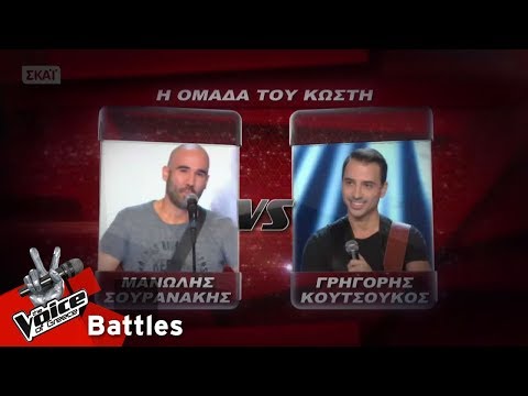 Μανώλης Σουρανάκης vs Γρηγόρης Κουτσούκος - Malaguena salerosa | 2o Battle | The Voice of Greece