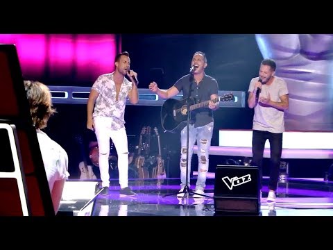Adrián, Salva & Fran: "La Saeta" - Audiciones a Ciegas - La Voz 2017