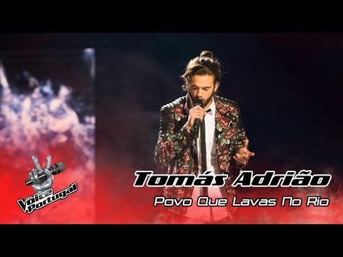 Tomás Adrião - "Povo que lavas no rio" (Amália Rodrigues) | Gala | The Voice Portugal