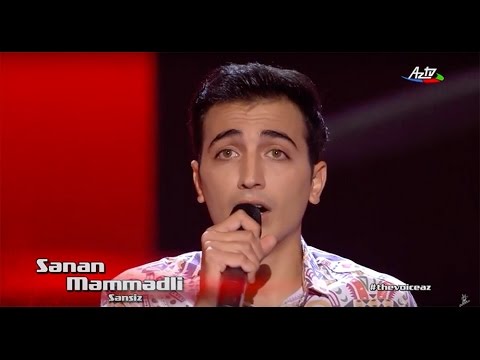 Sanan Mammadli - Sənsiz | Blind Audition | The Voice of Azerbaijan 2015