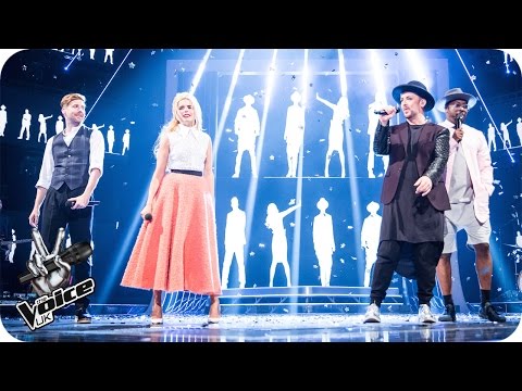 The Coaches perform Get On Up, You’ve Got The Love AND A Whole Lotta Love - The Voice UK 2016