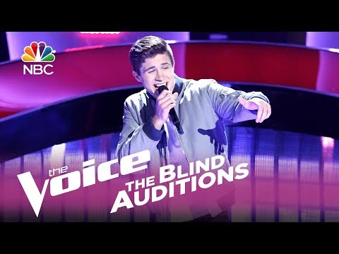The Voice 2017 Blind Audition - Jeremiah Miller: "Slow Hands"