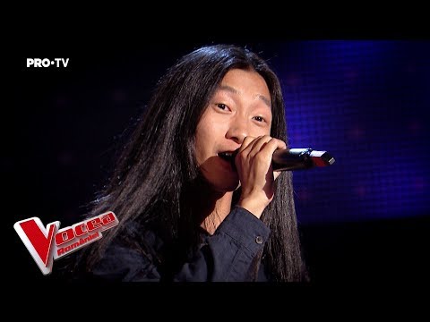 Feihong Basigu - Fly Me to the Moon | Auditiile pe nevazute | Vocea Romaniei 2018