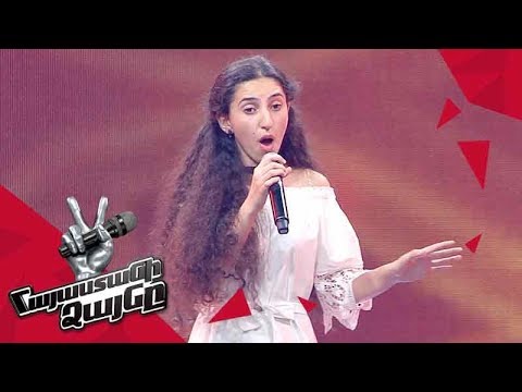 Susanna Petrosyan sings 'Something's Got a Hold on Me' - Blind Auditions - The Voice of Armenia 4