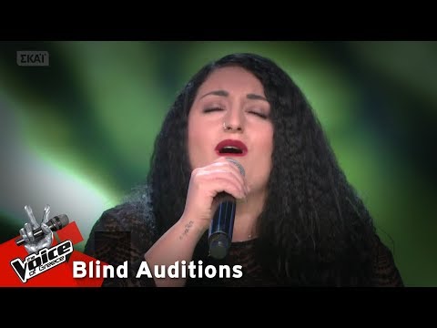 Ραφαέλα Ντατίδου - Απόψε θέλω να πιώ | 9o Blind Audition | The Voice of Greece