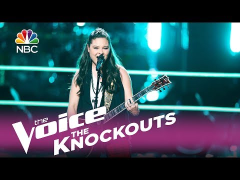 The Voice 2017 Knockout - Moriah Formica: "Behind These Hazel Eyes"