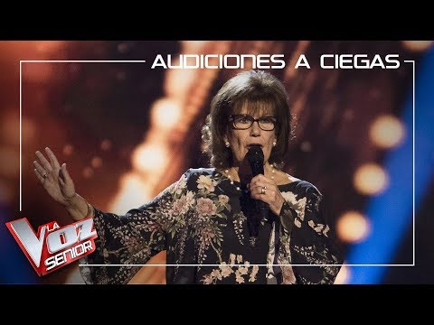 Mª José Rodríguez Villalón canta 'El Relicario' | Audiciones a ciegas | La Voz Senior Antena 3 2019