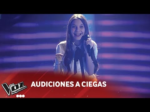Valentina Madanes - "Love on the brain" - Rihanna - Audiciones a Ciegas - La Voz Argentina 2018