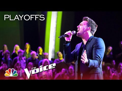Steve Memmolo Covers "More Today Than Yesterday" - The Voice 2018 Live Playoffs Top 24