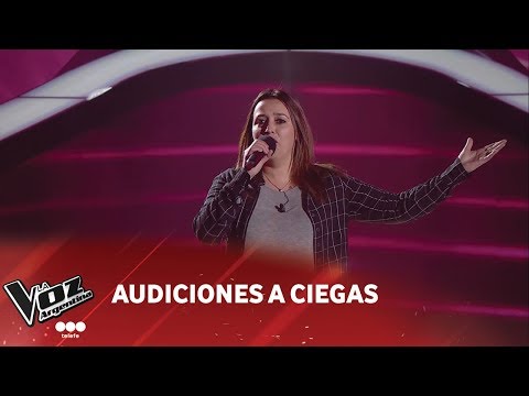 Cinthia Aristegui - "La extraña dama" - Valeria Lynch - Audiciones a ciegas - La Voz Argentina 2018